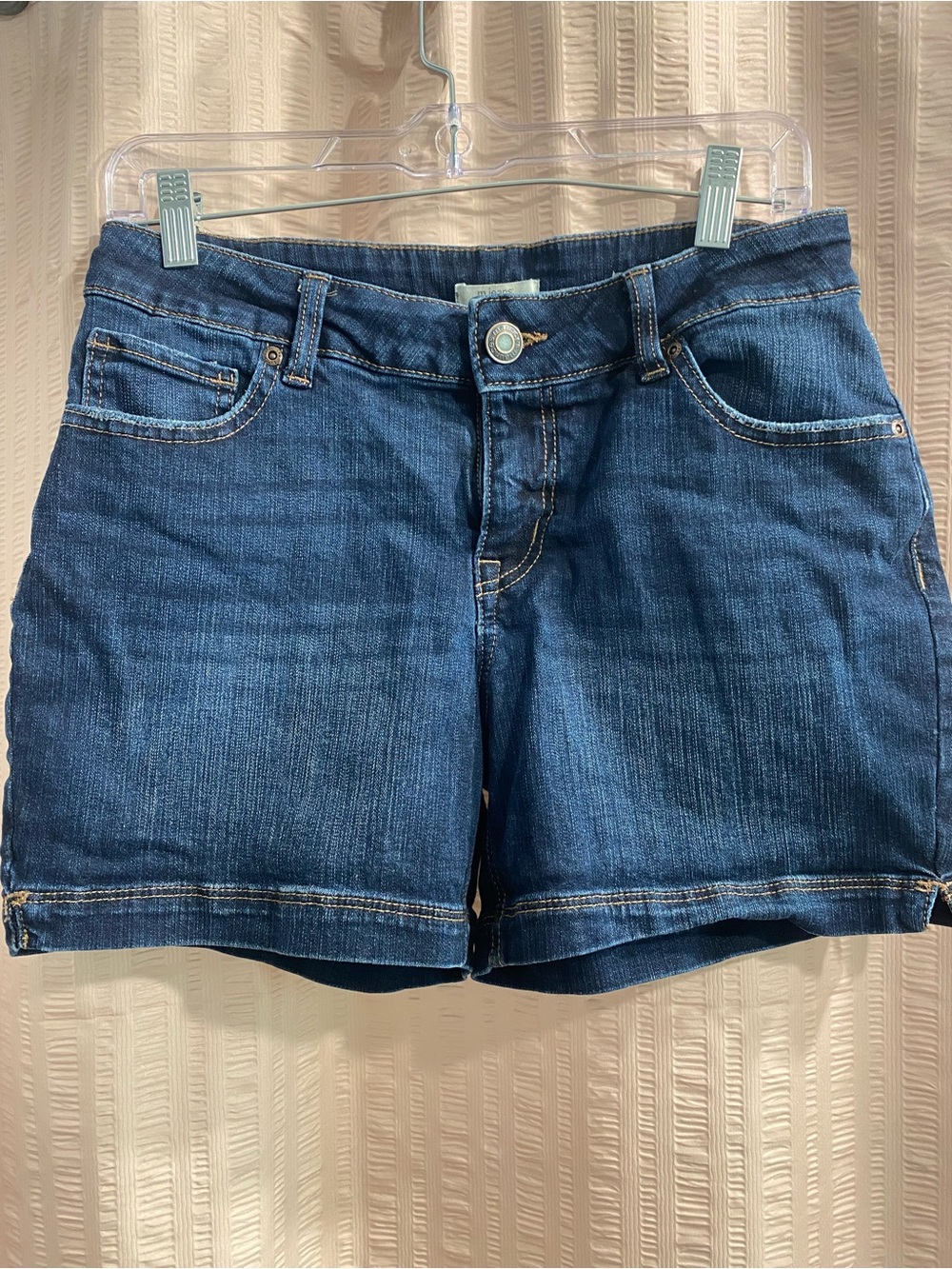 Maurices Dark Blue Denim Jean Shorts